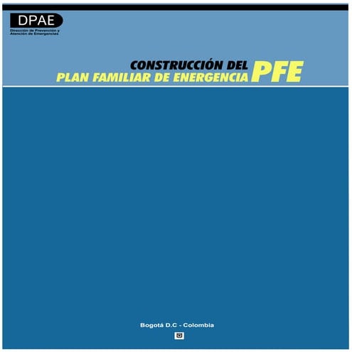 Contruccion Plan Familiar De Emergencia PrevencióN Desastres