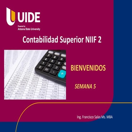 PRESENTACION DE CONTABILIDAD DE LAS NIIF