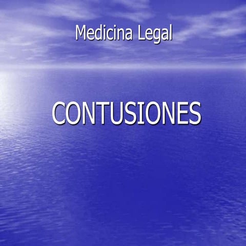 Contusiones