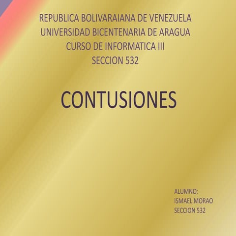 Traumatismos por objetos contundentes .ppt