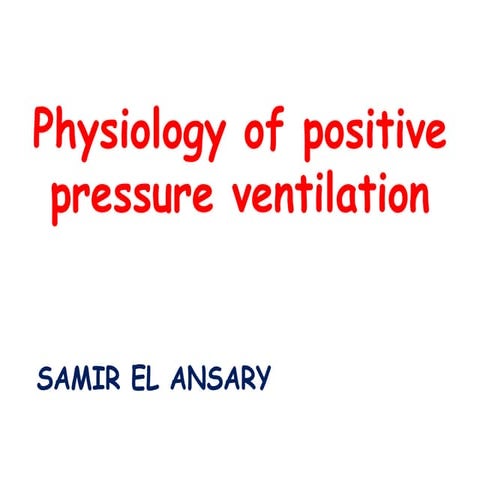 Conv. ventilation physi