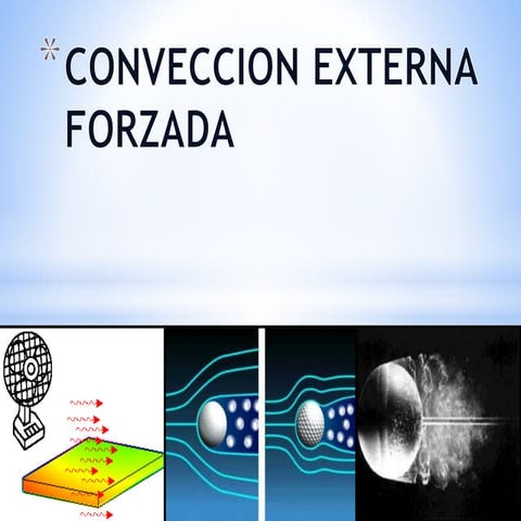 Conveccion externa forzada