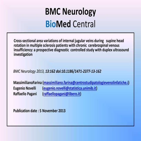 BMC Neurology BioMed Central