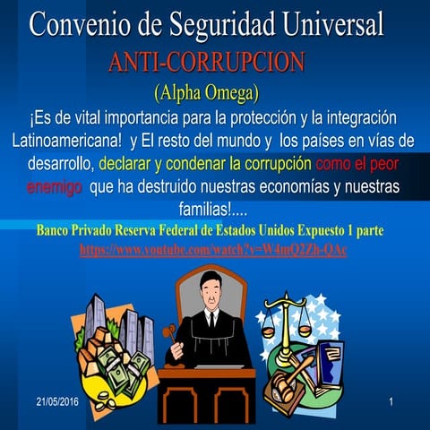 Convenio de seguridad universal anti corrupcion 2016 recargado 2