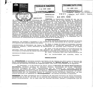 Convenio nº 010 2013  res. afecta n...