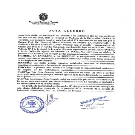 Convenio Universidad Tucumán