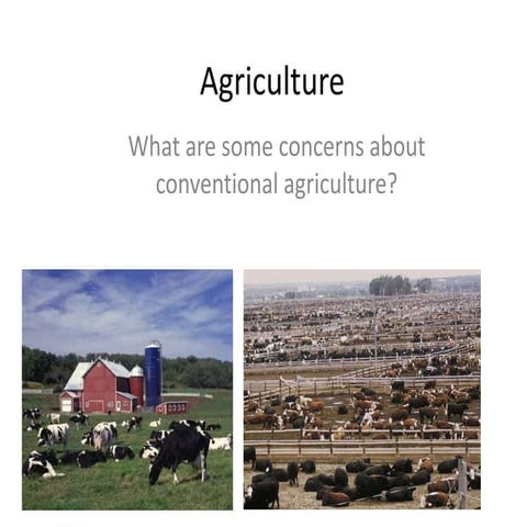 Conventional vs organic agriculture: Cornelia Harris, Cary Institute of Ecosystem Studies