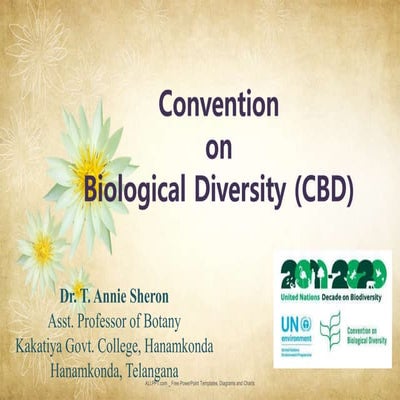 Convention on Biological Diversity - CBD