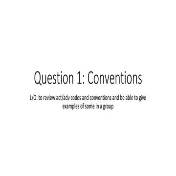 Conventions quiz worksheet | DOCX