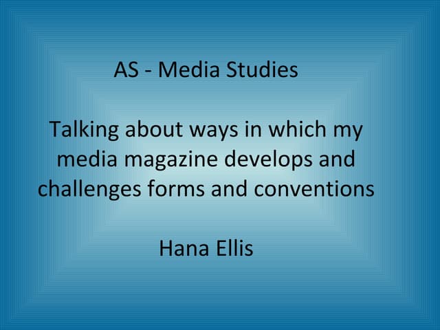 Conventions and forms new