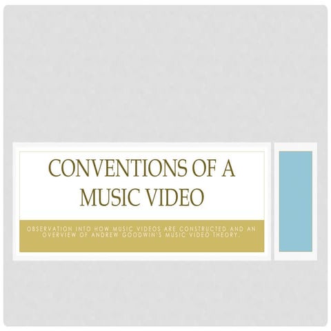 Types of Music Videos