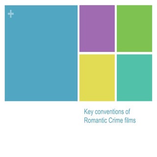 Conventions of romantic crime