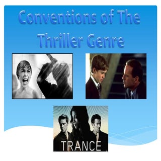 Conventions of Thrillers