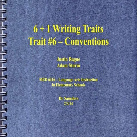Conventions ppt | PPTX