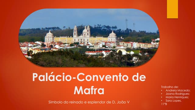 Convento de mafra 11º ano