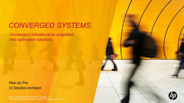 HP Converged Systems