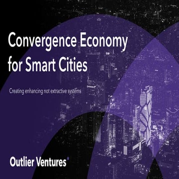Convergence Economy for Smart Cities - May, 2018