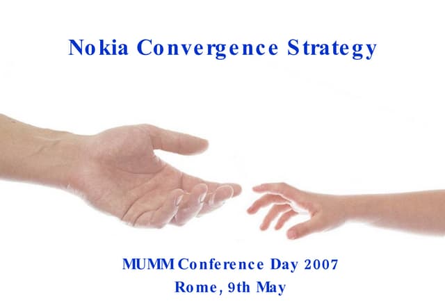 Convergence Strategy: il caso Nokia.