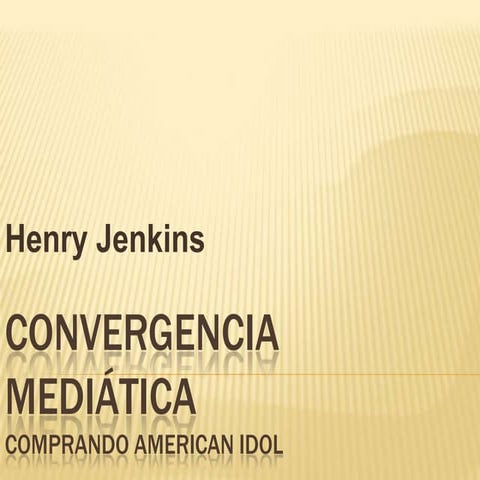 Convergencia mediatica