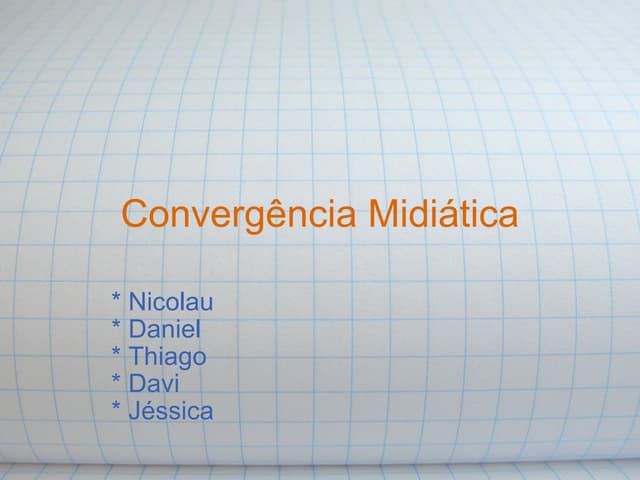 Convergencia midiatica