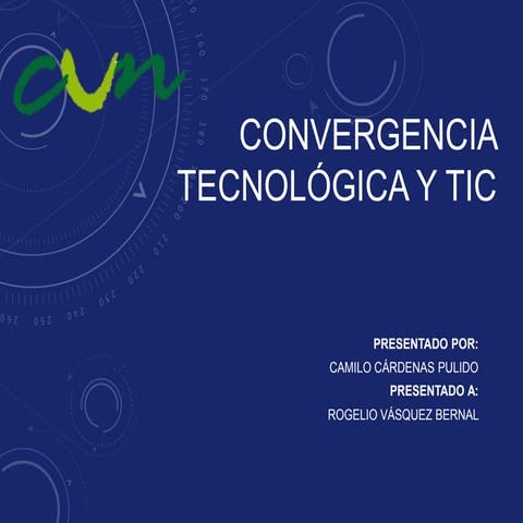 Convergencia tecnologica