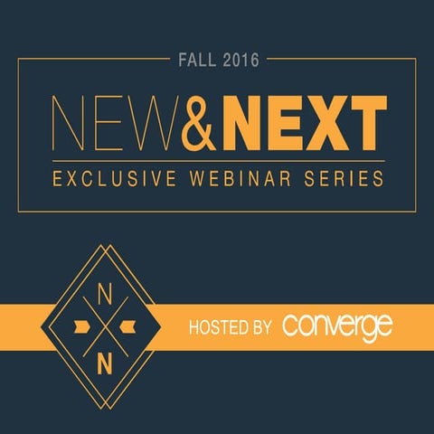 New & Next Webinar Series | Unconscious Bias: Leveraging Differences to Colla...