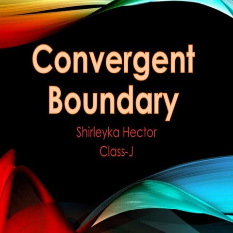 Convergent Boundary