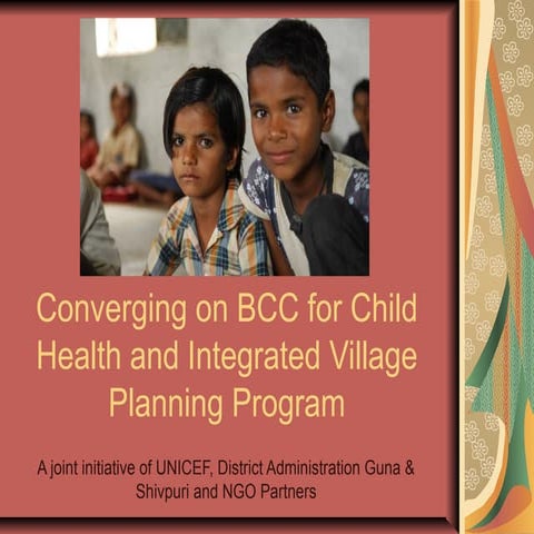 Converging on bcc for child health and integrated