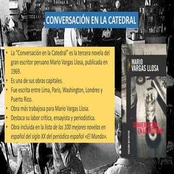 Conversación en la catedral