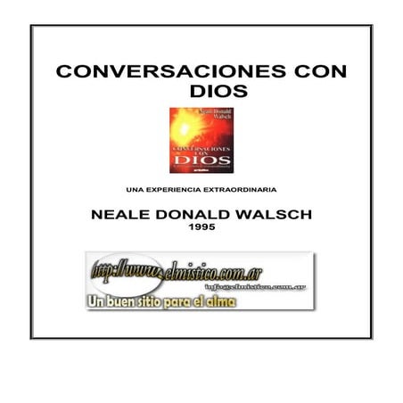 Conversaciones con Dios libro 1