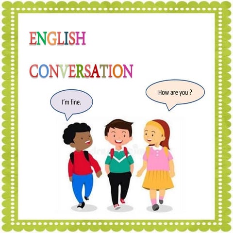 English Conversation ( about school)