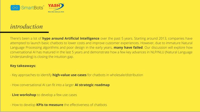 Conversational AI - 2020