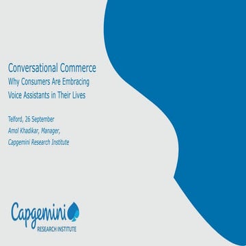 Conversational commerce amol khadikar.cwin18.telford