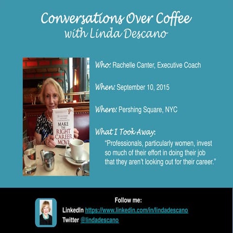 Conversations Over Coffee: Rachelle Canter