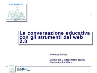 La conversazione Educativa con gli strumenti del web 2.0