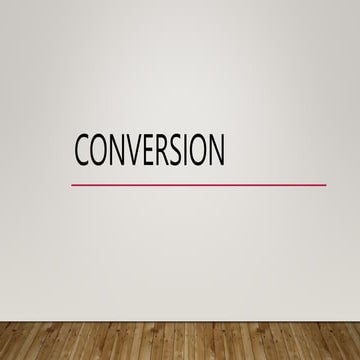 CONVERSION.pptx