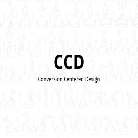Conversion centered design 3