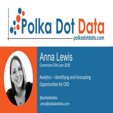 BSEO - The Ultimate GA4 Audit - Anna Lewis - Polka Dot Data | PPTX