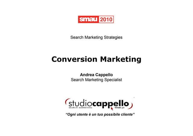 Conversion Marketing | Search Marke...