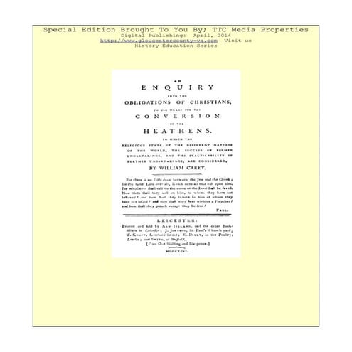 Conversion of Heathens. History Free eBook