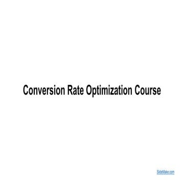 Conversion Rate Optimization Course.pptx