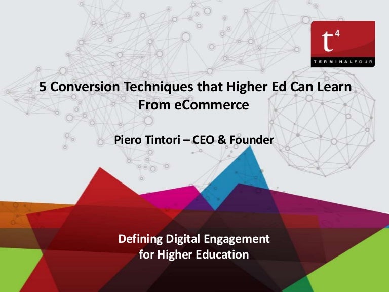 5 Conversion Techniques that Higher Ed Can Learn From