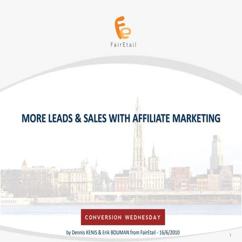 Conversion Wednesday Fair Etail