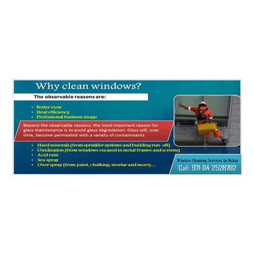 Facade Glass Cleaning | PDF