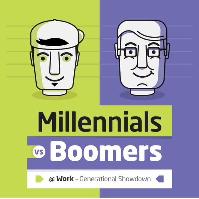 Infographic: Millennials vs Boomers at Work – Generational Showdown
