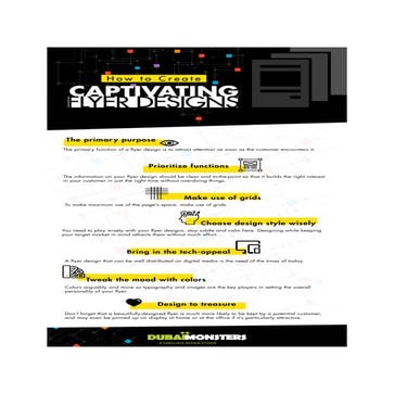 How to Create Captivating Flyer Designs | PDF