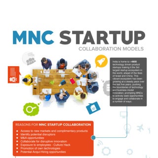 MNC-Startup collaboration models