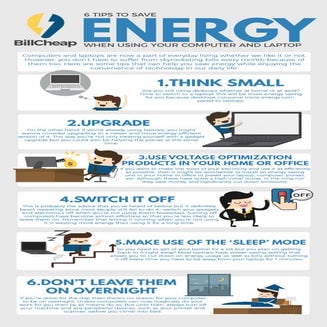 6 Tips To Save Energy When Using Your Computer And Laptop