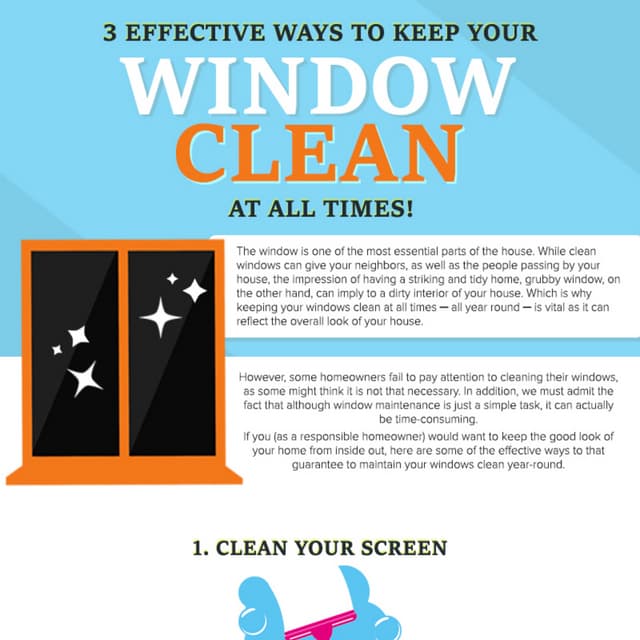 3 Effective Ways to Keep Your Window Clean at All Times!