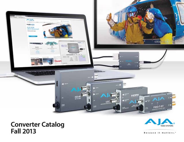 AJA Converter brochure